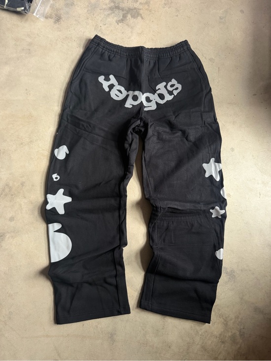 Spider Worldwide Other - Black Beluga Reflective Print Sp5der Sweatpants